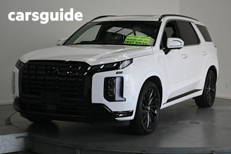 White 2024 Hyundai Palisade Wagon Calligraphy Black INK (8 Seat)