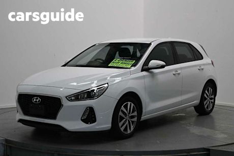 White 2018 Hyundai I30 Hatchback Active