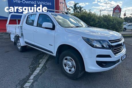 White 2019 Holden Colorado Crew Cab Pickup LS (4X4) (5YR)