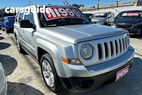 Silver 2013 Jeep Patriot Wagon Sport (4X2)