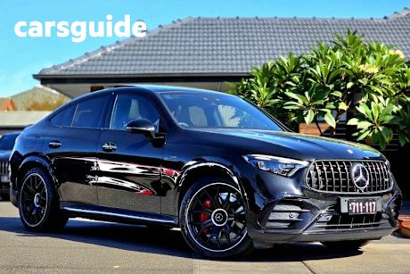 Black 2024 Mercedes-Benz GLC63 Coupe S E Performance