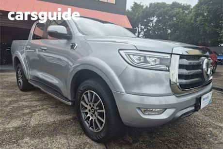 Silver 2023 GWM UTE Dual Cab Utility Cannon (4X4)