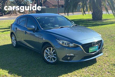Blue 2016 Mazda 3 Hatchback Maxx