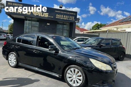 Black 2009 Subaru Liberty Sedan 2.5I Premium