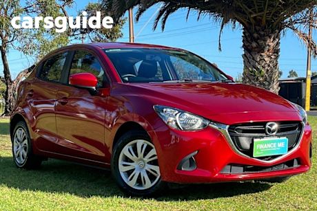 Red 2015 Mazda 2 Hatchback NEO