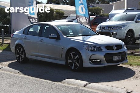 Silver 2017 Holden Commodore Sedan SV6