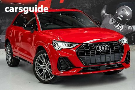 Red 2021 Audi Q3 Wagon 40 Tfsi Quattro S Line