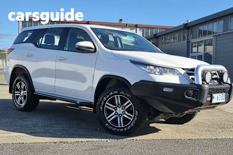 White 2020 Toyota Fortuner Wagon GX NAV