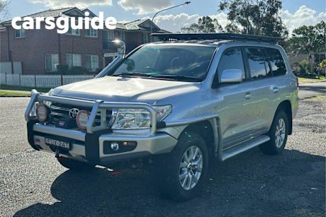 Silver 2011 Toyota Landcruiser Wagon VX (4X4)