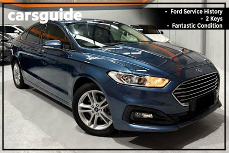 Blue 2019 Ford Mondeo Hatchback Ambiente Tdci