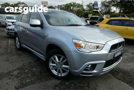 Green 2010 Mitsubishi ASX Wagon Aspire (4WD)