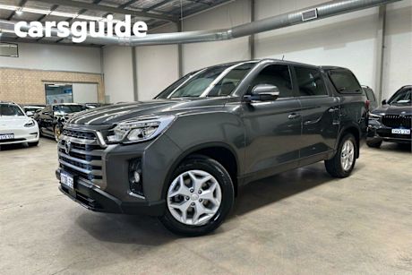 Grey 2022 Ssangyong Musso Crew Cab Pickup ELX