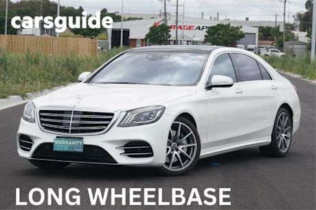 White 2018 Mercedes-Benz S-Class Sedan S450