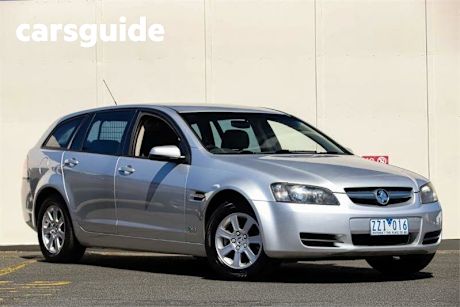 Silver 2009 Holden Commodore Sportswagon Omega