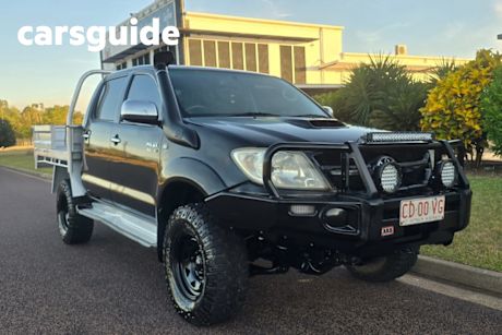 Black 2007 Toyota Hilux Dual Cab Pick-up SR5 (4X4)