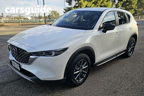 White 2022 Mazda CX-5 Wagon Touring Active (awd)