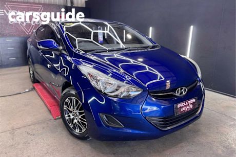 Blue 2011 Hyundai Elantra Sedan Active