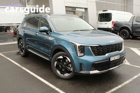 Blue 2023 Kia Sorento Wagon Sport+ 7 Seat