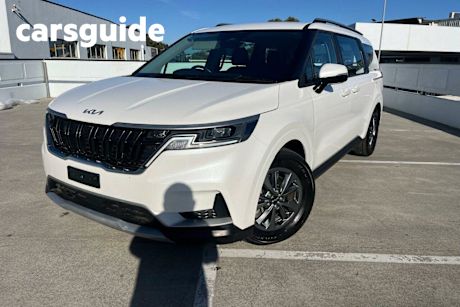 White 2022 Kia Carnival Wagon S
