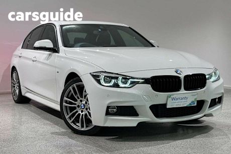 White 2018 BMW 320I Sedan Sport Line