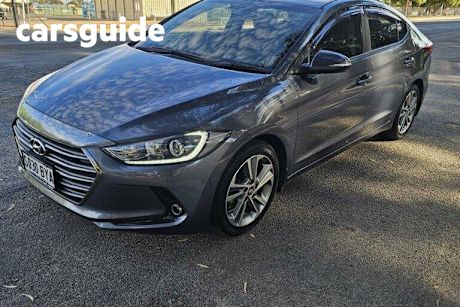 Grey 2018 Hyundai Elantra Sedan Active 2.0 MPI