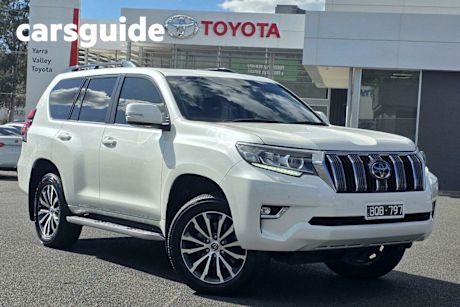 White 2021 Toyota Landcruiser Prado Wagon Kakadu