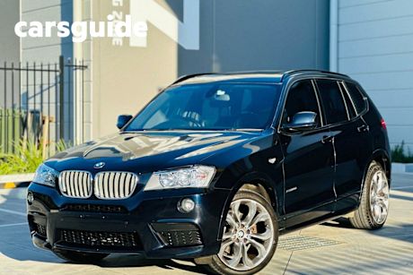 Black 2011 BMW X3 Wagon xDrive30d F25