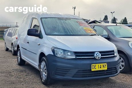 White 2019 Volkswagen Caddy Van SWB TDI250