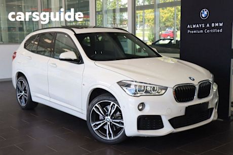 White 2018 BMW X1 Wagon Xdrive 25I M Sport