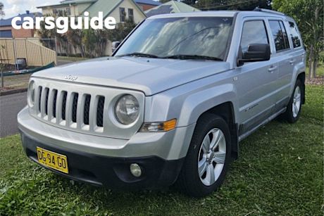 Silver 2012 Jeep Patriot Wagon Limited