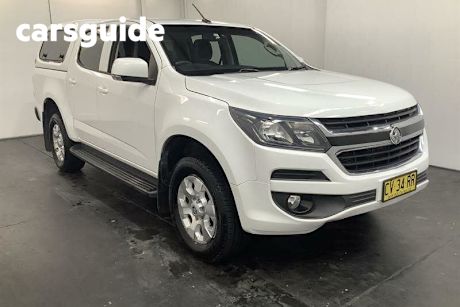 White 2019 Holden Colorado Crew Cab Pickup LT (4X2)