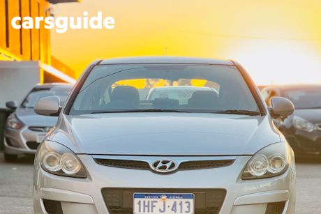 Silver 2010 Hyundai I30 Hatchback SX