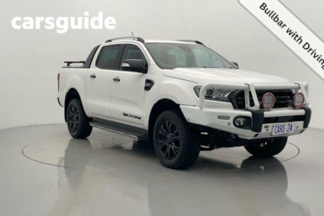 White 2021 Ford Ranger Double Cab Pick Up Wildtrak 3.2 (4X4)