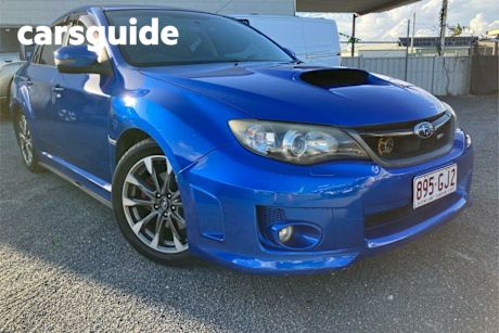 Blue 2013 Subaru WRX Sedan RS40 (awd)