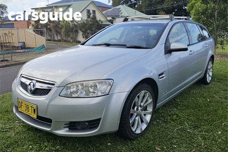 Silver 2011 Holden Commodore Sportswagon Berlina