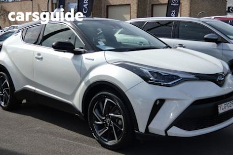 White 2021 Toyota C-HR Wagon Koba (2WD) Hybrid