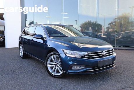 Blue 2021 Volkswagen Passat Wagon 206TSI Proline