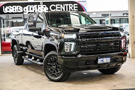 Black 2023 Chevrolet Silverado HD Ute Tray LTZ Premium Pickup Crew Cab W/Tech Pack