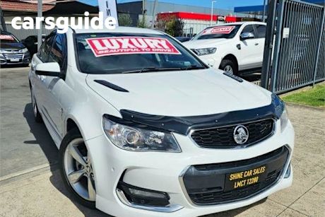White 2016 Holden Commodore Sedan SV6 Reserve Edition