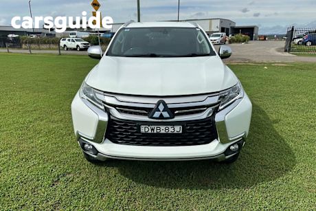 White 2018 Mitsubishi Pajero Sport Wagon GLS (4X4) 5 Seat