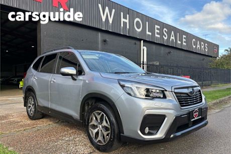 Silver 2021 Subaru Forester Wagon 2.5I (awd)