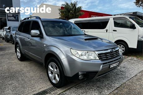 Silver 2009 Subaru Forester Wagon XT Premium
