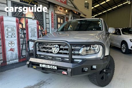 Silver 2016 Volkswagen Amarok Dual Cab Utility V6 TDI 550 Highline