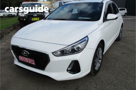 White 2020 Hyundai I30 Hatchback Active