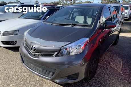 Grey 2012 Toyota Yaris Hatchback YR