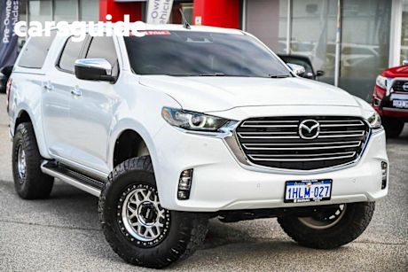 White 2020 Mazda BT-50 Dual Cab Pick-up GT (4X4)