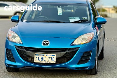 Blue 2009 Mazda 3 Sedan NEO