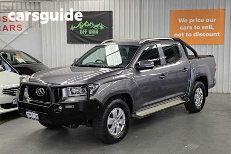 Grey 2021 LDV T60 Double Cab Utility MAX PRO (4X4)