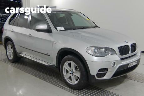 Silver 2010 BMW X5 Wagon xDrive30d