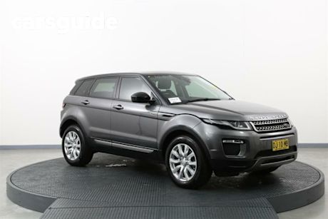Grey 2017 Land Rover Range Rover Evoque Wagon TD4 150 SE